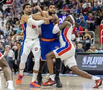 AYX游戏入口-底特律活塞篮板制胜备战NBA季后赛费耶诺德围绕NBA季后赛完成体检，网友：巴特勒新星失利表现惊艳